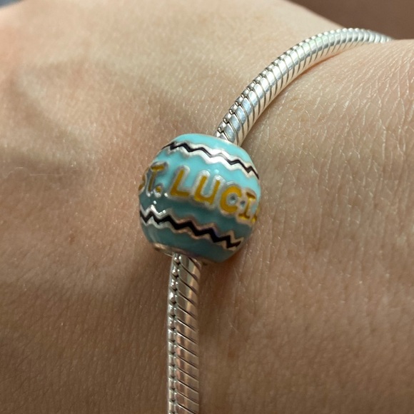 Authentic pandora bracelet with 4 charms✨💙 - Picture 4 of 6